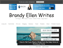 Tablet Screenshot of brandyellen.com